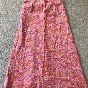 Strapless cotton Lilly dress!